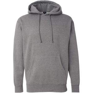 Independent Trading Co Sudadera con capucha para hombre Gunmetal Heather Talla <span class=keywords><strong>M</strong></span> XXS XL 3D Bordado Pantalla antiarrugas Sólido - Product Image 1