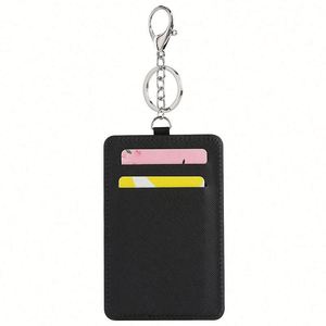พวงกุญแจใส่บัตรเครดิตหนัง PU แบบเปล่าสำหรับงานซับลิเมชั่น กระเป๋าใส่บัตรแบบซับลิเมชั่น สำหรับผู้หญิงและผู้ชาย - Product Image 4