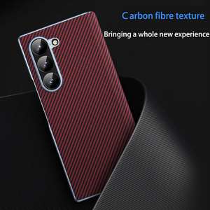 Funda de Fibra de Carbono para SJK851, Carcasa Delgada y Ligera Resistente a Golpes para Zfold 6/5/4 - Product Image 3