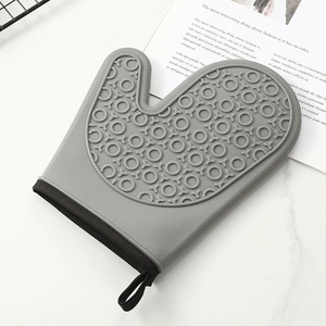 Gants de cuisine en silicone résistants à la chaleur pour micro-ondes, four, barbecue et cuisson - Product Image 3