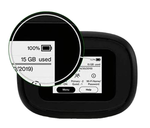 Hotspot portatile Inseego Verizon 5G Pocket Wifi <span class=keywords><strong>M1000</strong></span> in bundle con 2 batterie (1 Stock + 1 Extra) collegare fino a 15 dispositivi WiFi - Product Image 1