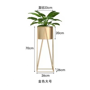 Soporte de Metal para Plantas con Maceta, Moderno Soporte de Esquina para <span class=keywords><strong>Macetas</strong></span> de Interior, Soporte de Hierro para <span class=keywords><strong>Macetas</strong></span> de Piso para Decoración del Hogar y Sala de Estar - Product Image 4