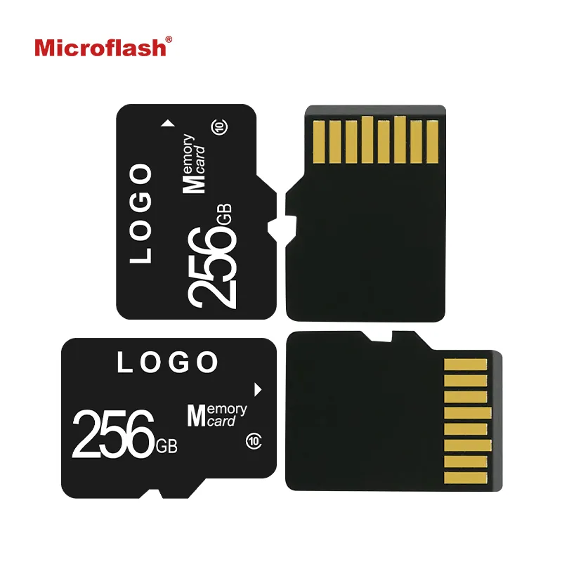 Microflash customization logo 512gb 256gb 128gb 64gb 32gb 16gb 8gb 128gb 4gb 2gb SD flash memory card