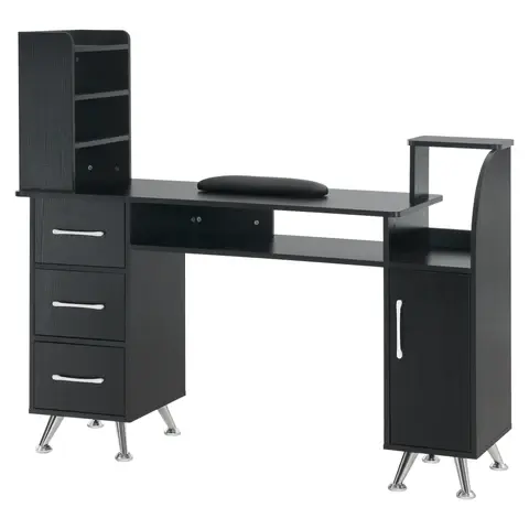 Spezielle weiße Maniküre Schreibtisch hochwertige Nagel tisch Maniküre Großhandel Salon Counter Möbel mit Schublade