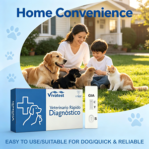 Kit de Prueba de Antígeno para Giardia Canina y Felina, Detección Rápida de Infecciones Intestinales por Parásitos <span class=keywords><strong>en</strong></span> Mascotas - Product Image 2