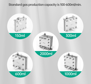 Aukewel 300ML 600ML haute pureté H2 générateur PEM électrolyseur cellule électrolytique à hydrogène - Product Image 5