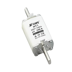 Ce HRC lưỡi nhanh chóng thổi cầu chì liên kết NT cầu chì 400A 500A 630A 500V 1140V GG gốm vuông cầu chì cho máy móc - Product Image 1