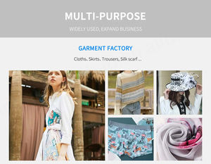 เครื่องพิมพ์อิงค์เจ็ทดิจิทัลอัตโนมัติสำหรับกระดาษซับลิเมชั่นและบัตร สำหรับพิมพ์บนผ้าสิ่งทอ พร้อมระบบควบคุมด้วยแอนดรอยด์ และดีไซน์แบบแท่นราบ - Product Image 6