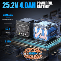 Sécateur électrique SWANSOFT 0.9m -1.5m de meilleure qualité (sécateur à extension super léger et long fonctionne 8 à 10 heures par jour)