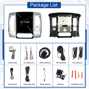 ZWNAV 12.1" Car Radio <strong>Android</strong> 13 for Dodge RAM 1500 2500 3500 2008-2011 Auto DSP Carplay Stereo Multimedia Player Electronics - Product Image 4