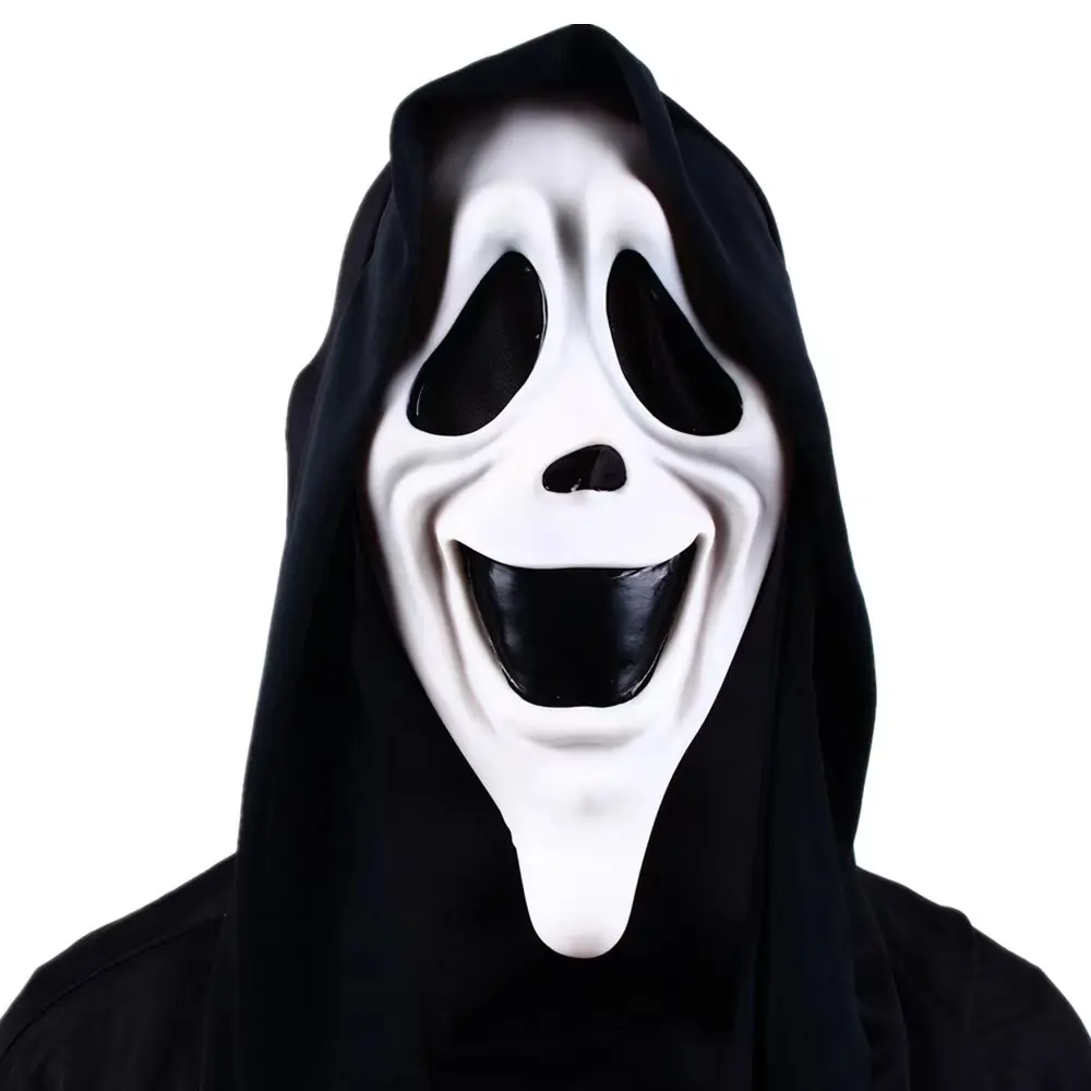 Scream Latex Mask Horror Movie Scary Mens Face Evil for halloween party night Halloween Party Cosplay Costume Props