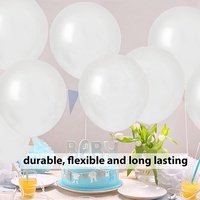 Globo de Látex Mate Grueso de 18 Pulgadas, Premium Jumbo, para Niños, para Celebraciones de Año Nuevo, Eid Mubarak, Baby Shower, Carnaval, 2026