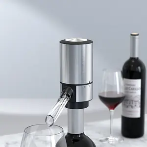 Automatic Wine Decanter Dispenser With Base Quick Sobering Electric Wine Decanter Aerator Pourer