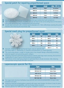 <span class=keywords><strong>Malla</strong></span> de Reparación de <span class=keywords><strong>Hernia</strong></span> <span class=keywords><strong>Inguinal</strong></span> Laparoscópica 3D MAX de Alta Calidad a Precio Directo de Fábrica - Product Image 5