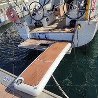Passerelle gonflable de haute qualité personnalisée pour quai flottant marin