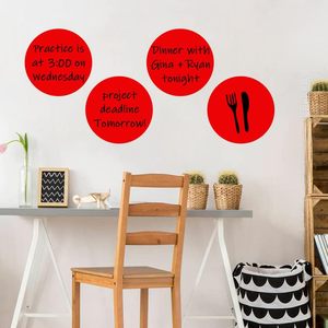 Khô xóa Vòng Tròn Chấm đầy màu sắc bảng trắng Máy tính để bàn viết điểm lớp học bảng có thể tháo rời vinyl dán tường trường giáo viên - Product Image 6