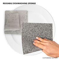 Gomme magique serviettes dépoussiérantes Logo personnalisé réutilisable séchage des cheveux cuisine chiffons de nettoyage PVA chamois serviette de lavage de voiture