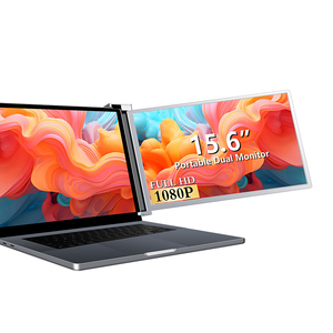 Sáng tạo 2025 Màn hình kép 15.6 inch mở rộng LED Backlit 1080P IPS <span class=keywords><strong>LCD</strong></span> HD Type-C giao diện cho chơi game máy tính xách tay 15.6 inch LED - Product Image 1