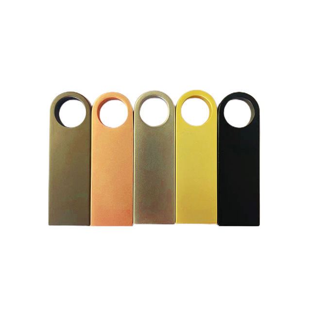 New High Speed USB 2.0/3.0 Waterproof Metal U Disk, 32GB/64GB/128GB, Custom Logo, Wholesale