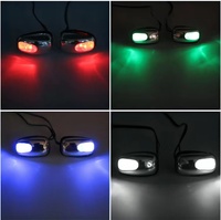 Accesorios de modificación para automóviles General Motors de 12v cc y 7 colores, luz LED decorativa para limpiaparabrisas