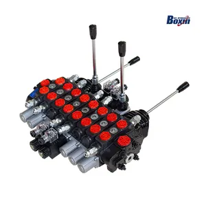 Factory Directly Sell Timber Grab Sectional Hydraulic Directional Control Valve SD8 80 Lpm For Forest Machine