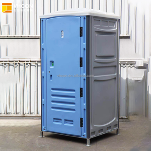Toilettes mobiles en HDPE, cabine en plastique portable pour l'extérieur, toilettes publiques modulaires préfabriquées, <span class=keywords><strong>WC</strong></span> chimiques, unité de camping, design moderne - Product Image 1
