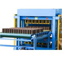 Machine automatique de fabrication de blocs de briques de sol compressé, verrouillage automatique, deuxième main, 7-10 meilleure vente