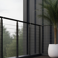 Maison conteneur à deux étages, maison préfabriquée modulaire de luxe en acier, villa 2-3 chambres prête à l'emploi, fabricant