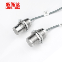 10-30VDC 3 fils industriel de haute qualité plein métal détecter distance lumière LED capteur de proximité inductif en métal complet