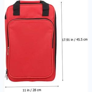 Échantillon gratuit Nouveauté Arrivée personnalisée en gros Sac à baguettes de batterie suspendu Étui de rangement portable pour baguettes de batterie avec prix d'usine - Product Image 2