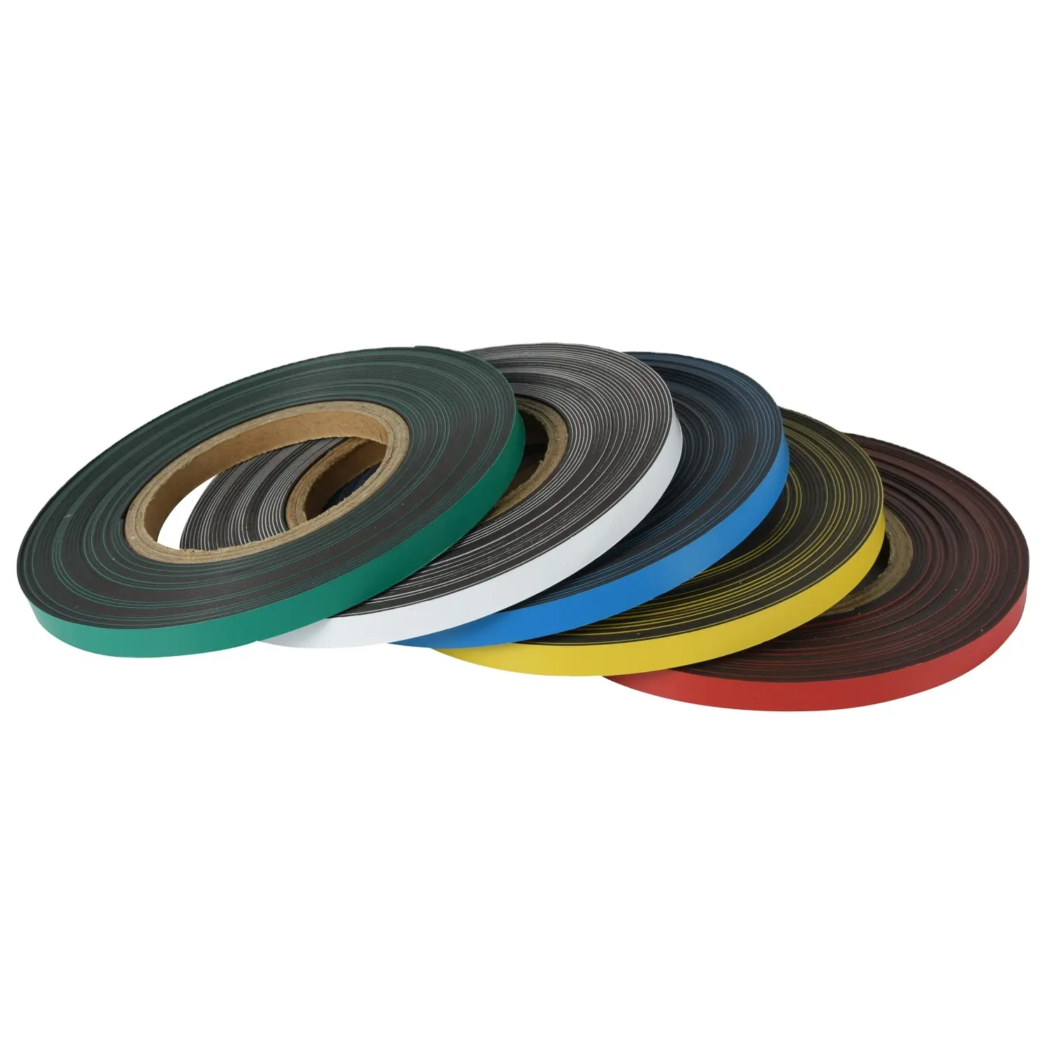 Ferrite synthetic rubber Mounted with 3M double-sided adhesive Soft magnetic strip for window screen