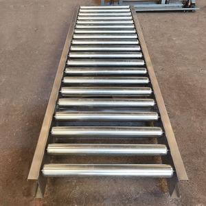 Fabrika Tedarikli Ağır Hizmet Tipi Karbon Çelik Yerçekimli Rulolu Konveyör, Depo veya Lojistik için Özelleştirilmiş Güçlü Rulolu Konveyör - Product Image 5