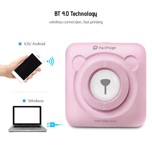 Peripage A6 portátil de <span class=keywords><strong>la</strong></span> impresora de <span class=keywords><strong>la</strong></span> foto 58mm Mini POS térmica de imagen de <span class=keywords><strong>la</strong></span> impresora para Android IOS teléfono móvil - Product Image 2