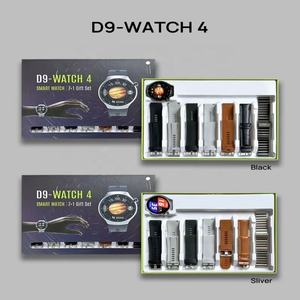 Reloj inteligente <span class=keywords><strong>8</strong></span> en 1 para hombres y mujeres, diseño Redondo, uso deportivo, banda de cuero, brújula, rastreador de sueño, calendario con pantalla TFT - Product Image 3