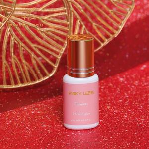Pinky leem Custom logo Humidity Range <b>Latex</b> Free Waterproof and Oil Flexible Four Seasons Eyelash Extension <b>Glue</b> logo 1-2 Sec - Product Image 1