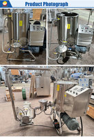 Machine automatique de broyage du beurre de cacao, machine de mouture de poudre de cacao, broyeur à billes pour chocolat