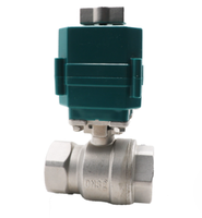 Vanne à bille électrique TOYI 2 pouces NPT en acier inoxydable 304 avec joint en PTFE, actionneur motorisé, vanne de commande 5V 9-24V 220V pour l'eau, OEM