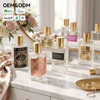 Étiquette de bouteille en métal gaufré de luxe personnalisée pour parfum, autocollants 3D avec logo doré, plaque signalétique métallique adhésive étanche