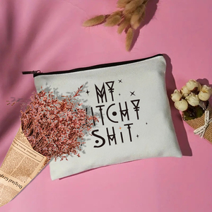 Bolsa <span class=keywords><strong>de</strong></span> maquillaje personalizada con diseño <span class=keywords><strong>de</strong></span> brujería, bolsa <span class=keywords><strong>de</strong></span> almacenamiento para viaje, bolsa <span class=keywords><strong>de</strong></span> cosméticos, regalo para despedida <span class=keywords><strong>de</strong></span> soltera - Product Image 5