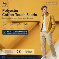 Tissu sergé polyvalent anti-rides en fibre d'élasthanne, teint, 100 % polyester, exporté directement de l'usine, pour équipement d'aventure