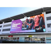 Écran d'affichage LED SMD RGB polychrome extérieur P3 P4 P5 P6 P8 P10 pour grand panneau publicitaire