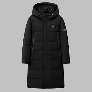 Vente directe d'usine, manteau à capuche épais surdimensionné <span class=keywords><strong>pas</strong></span> <span class=keywords><strong>cher</strong></span>, veste matelassée personnalisée, veste d'hiver pour homme, veste d'extérieur en duvet - Product Image 2
