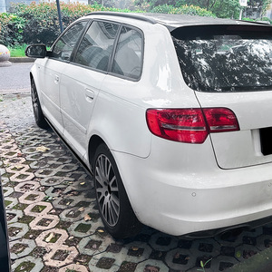 Amp-Z Side Skirts Piano Black Carbon Fiber Texture For Audi A3 S3 8P Sline 2004-2013 Body Kit - Product Image 2