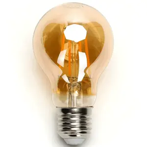Ampoule LED à filament A60 E27 10W Mbar, efficace et décorative, idéale pour l'éclairage chaleureux et les ambiances chaleureuses. - Product Image 1