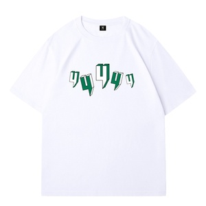 T-shirt Unisex da <span class=keywords><strong>Uomo</strong></span> a Maniche Corte, Vestibilità <span class=keywords><strong>Slim</strong></span>, Stampa Vintage con Lettere, 100% Cotone, Asciugatura Rapida, Traspirante, <span class=keywords><strong>Abbigliamento</strong></span> Outdoor - Product Image 5