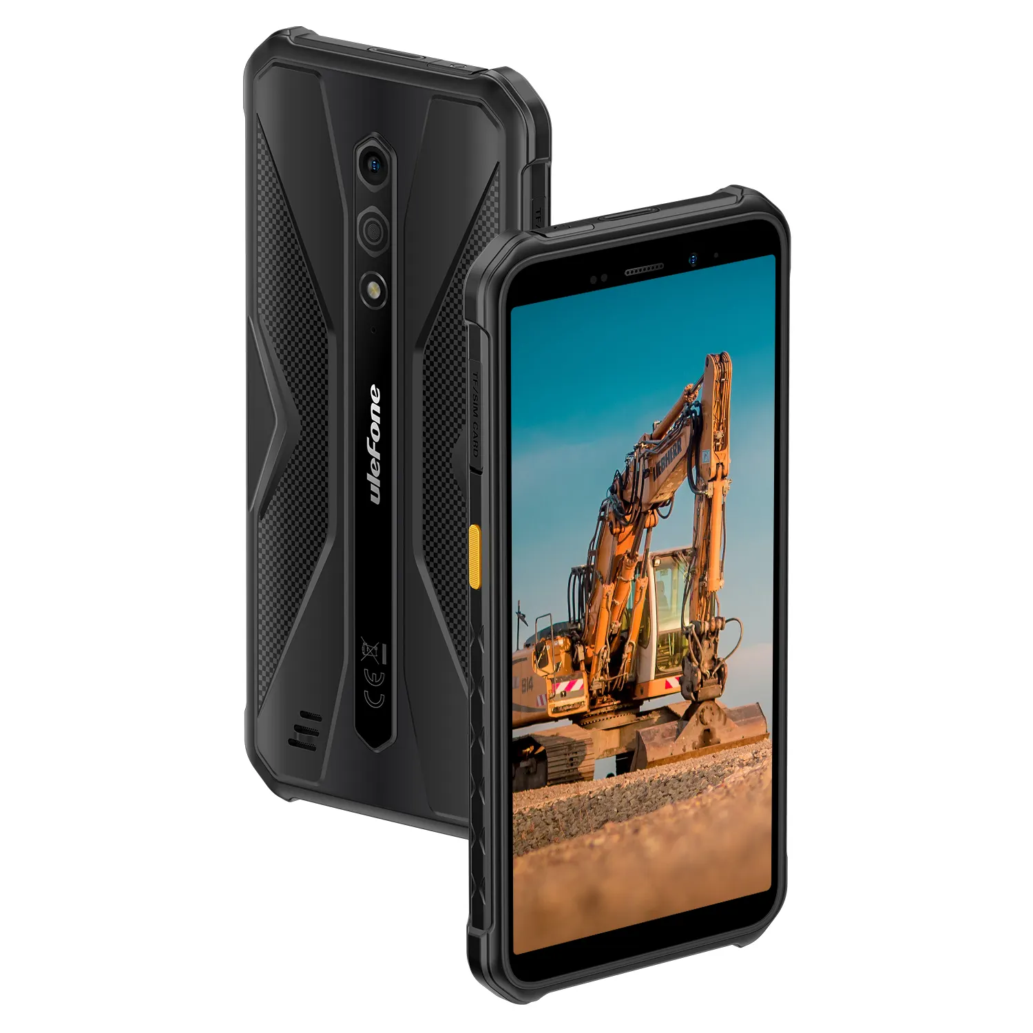 Teléfono inteligente Ulefone Armor X12 Android resistente Batería grande Pda 5,45 ''HD + 720x1440 4G teléfono inteligente resistente