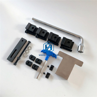 Étau modulaire de précision GT pour fraisage GT100, avec mâchoires à rainure en V, pour machine-outil CNC