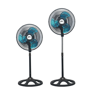 Ventilateur sur pied en plastique avec lame en métal de 10 pouces et <span class=keywords><strong>12</strong></span> pouces pour la maison - Product Image 2