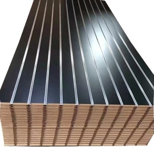 आधुनिक सार्वभौमिक लकड़ी फाइबर दीवार बोर्ड रैक धातु छड़ जल-प्रमाण और अग्नि प्रमाण के साथ - Product Image 1