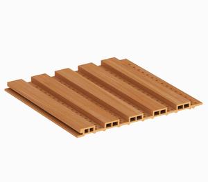 Compuesto de madera de compuesto de plástico al aire libre terraza apartamento Wpc Panel de pared - Product Image 3